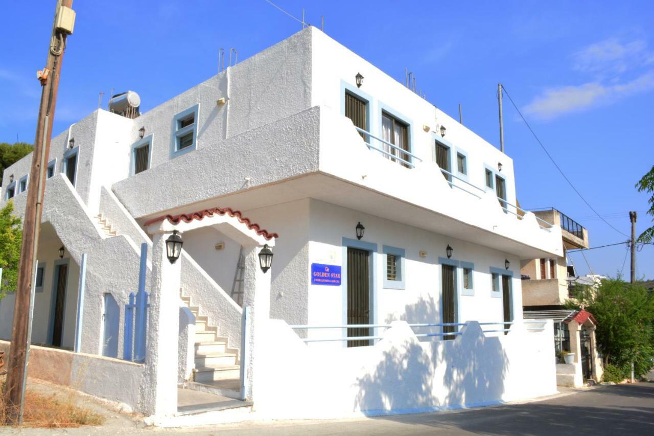 Agia Marina Golden Star Praxitelousアパートメント エクステリア 写真